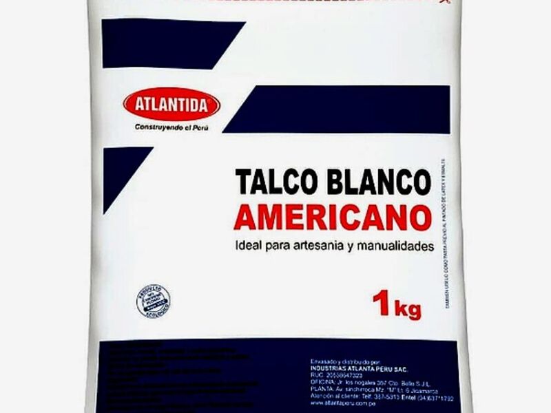 Talco Blanco Americano Peru