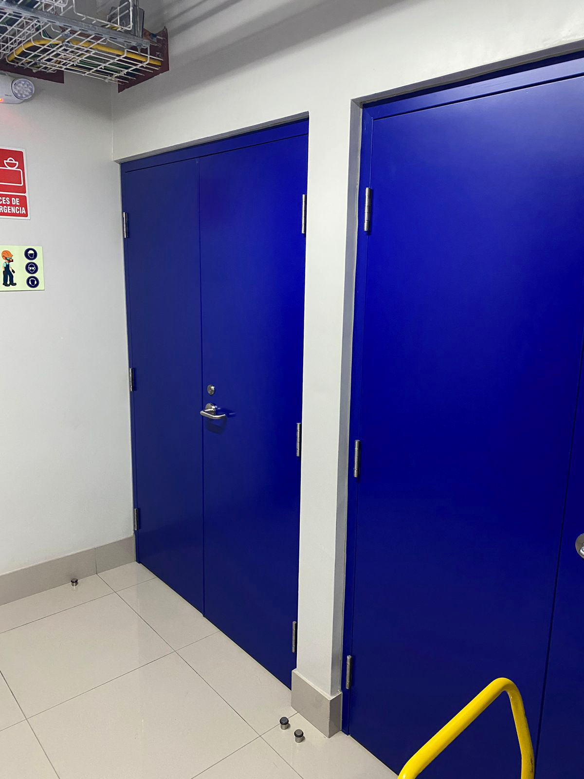 Puertas cortafuego certificadas de  02 hojas
