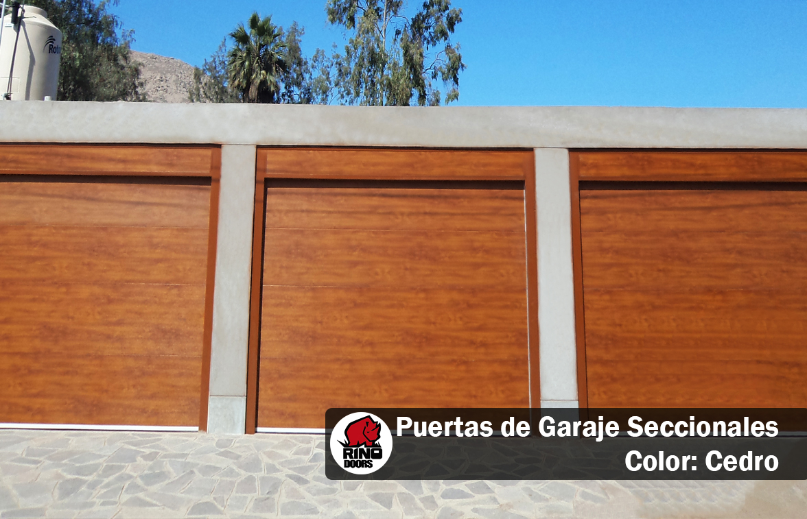 Puertas para garaje seccionales