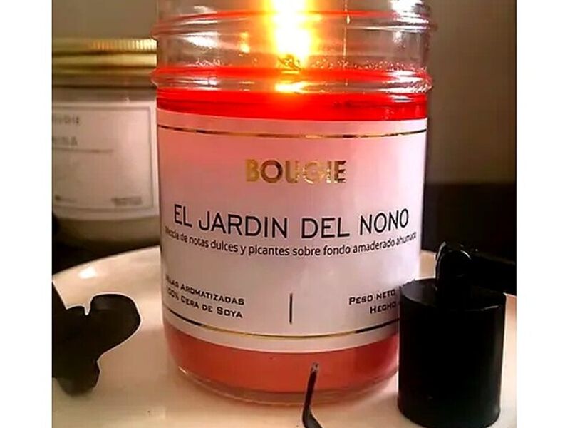 Vela aromatica El Jardin del Nono Peru