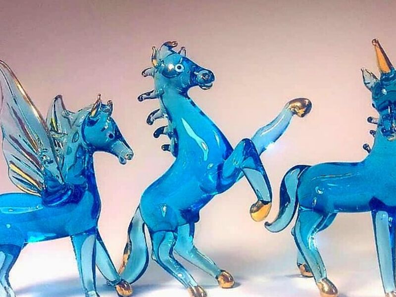 Pegaso Cristal Azul Peru