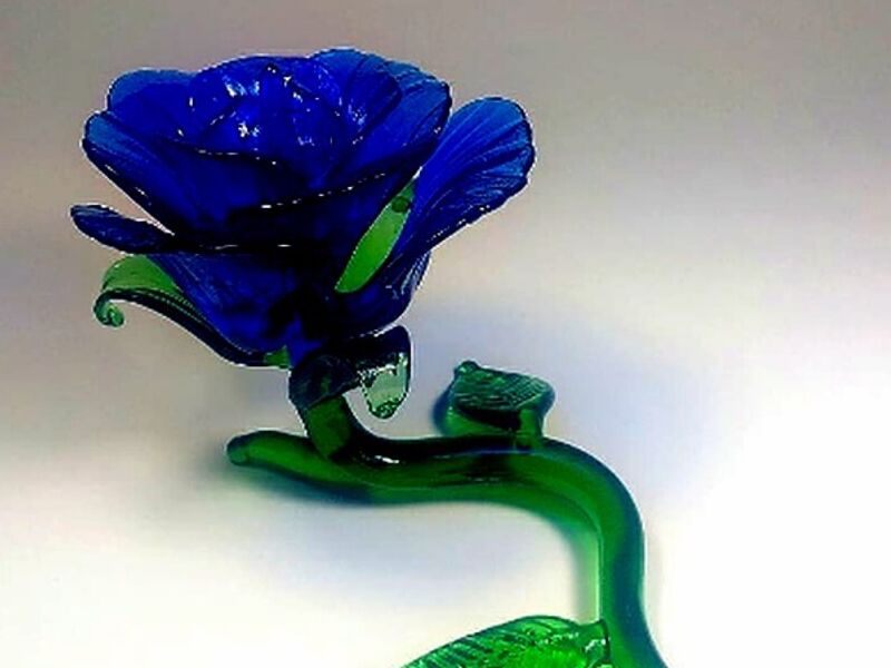 Flor Azul Adorno Peru