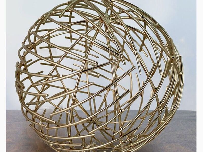 Bola decorativa Aluminio Peru