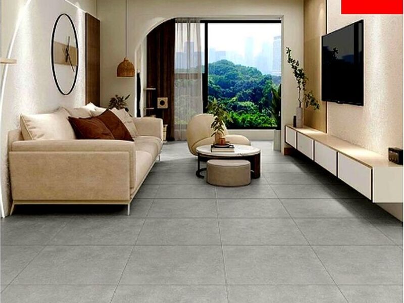 Porcelanato Semigres Esmaltado Gris Perú