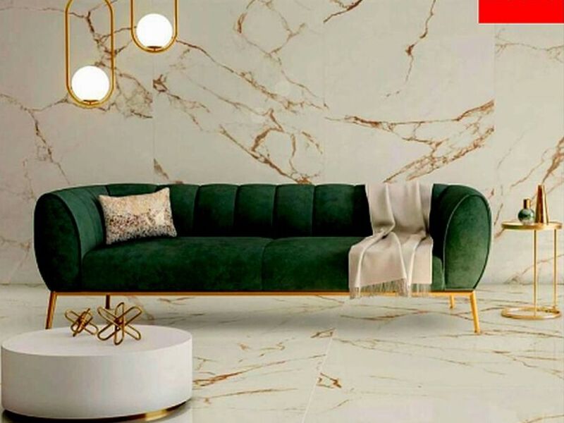 Porcelanato Esmaltado Oro Blanco Pulido Perú