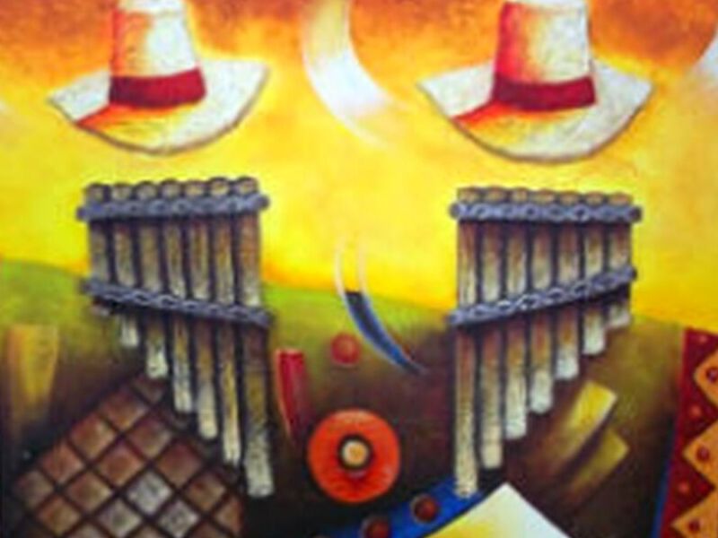 Cuadro Pintura Perú