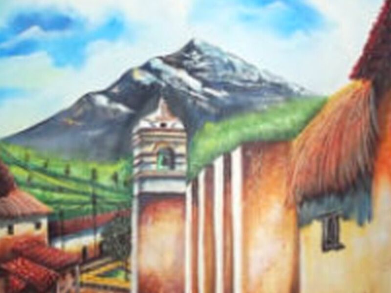 Pintura Paisaje Perú