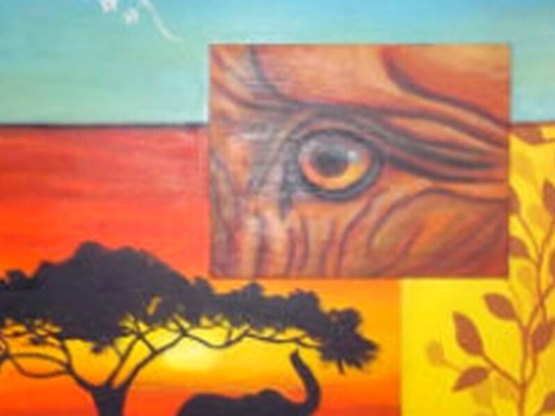 Cuadros Pintura Afrícana Perú 