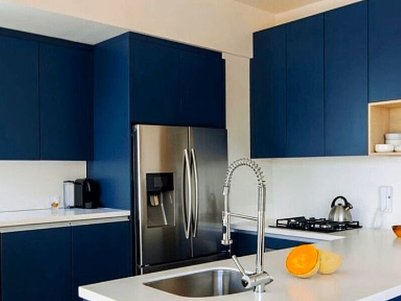 Muebles de Cocina azul Lima