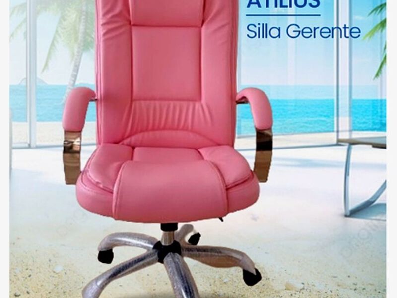 Sillas ergonomicas Atilus Rosa Peru