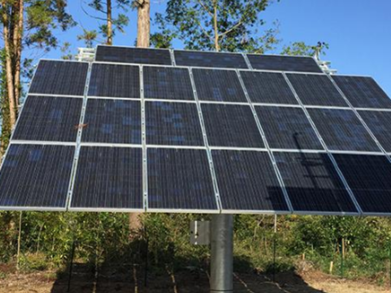Seguimiento solar doble eje Perú