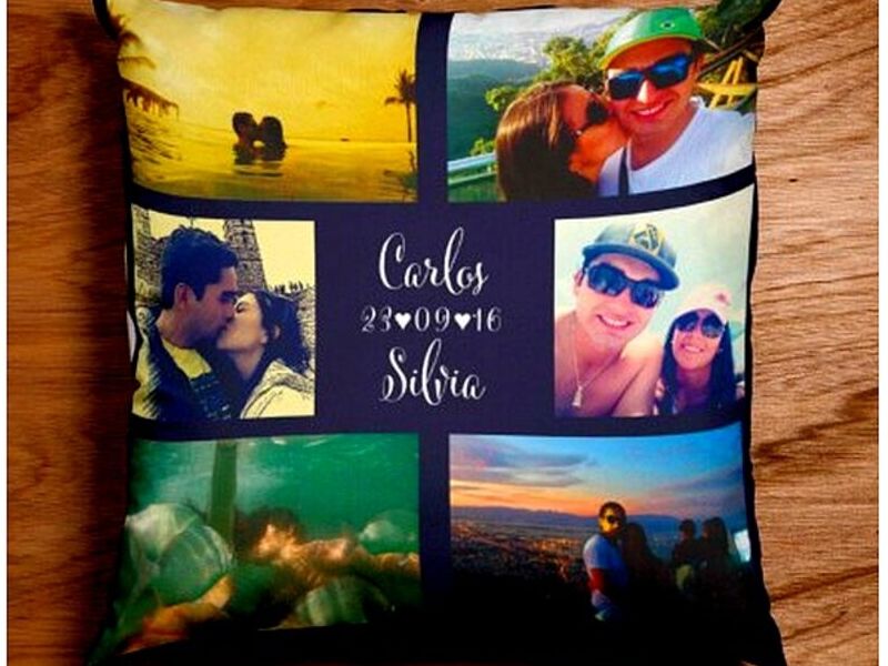Cojin Personalizable 6 FOTOS Peru
