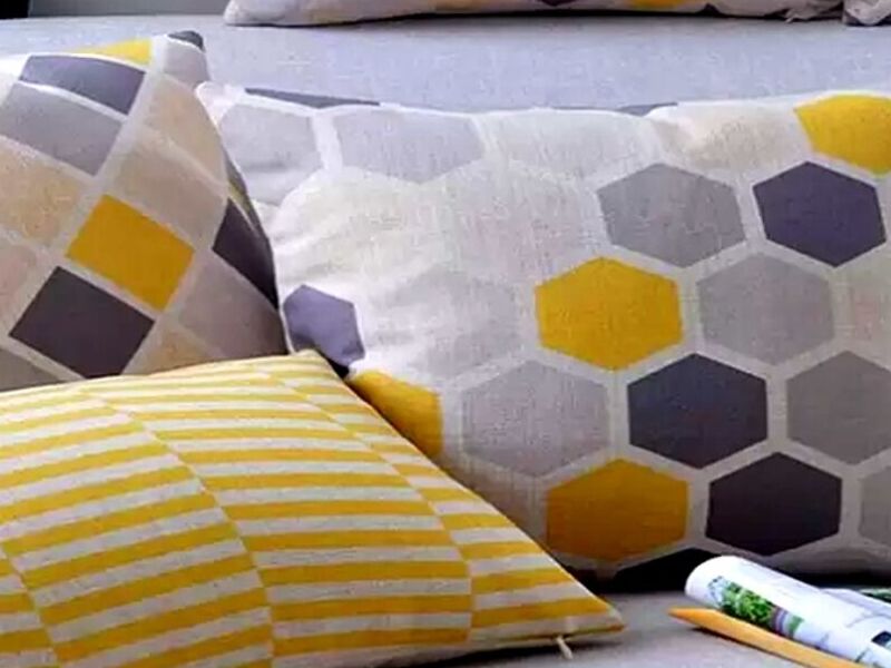 Cojin decorativo Hexagono Peru