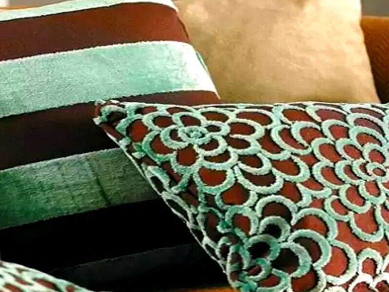 Cojin decorados turqueza Peru