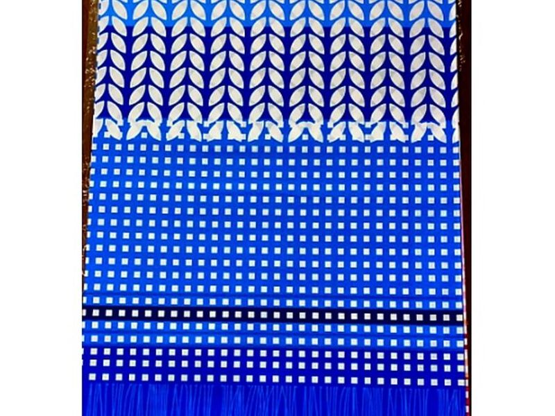 Tela Muebles Vintage Azul Peru