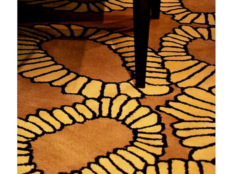 Alfombra decorada Peru