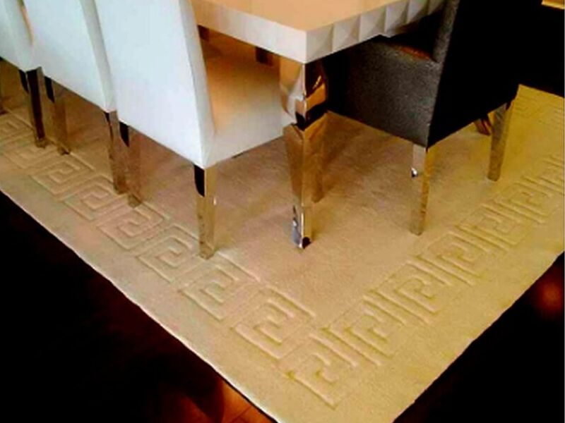 Alfombra Beige Moderna Peru