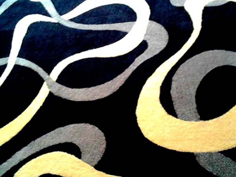Alfombra Moderna Blue Lotus Peru
