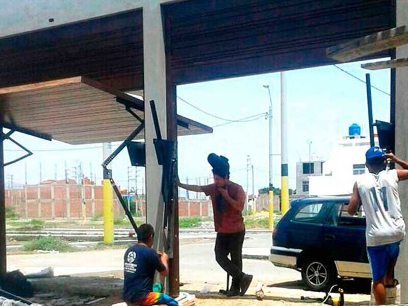 Instalación de puertas automáticas