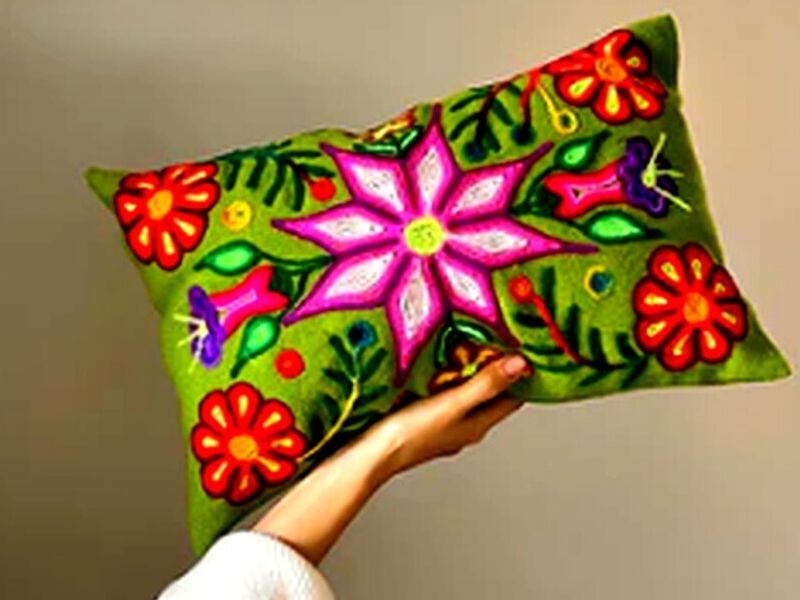 Cojin Decorativo Lana Peru