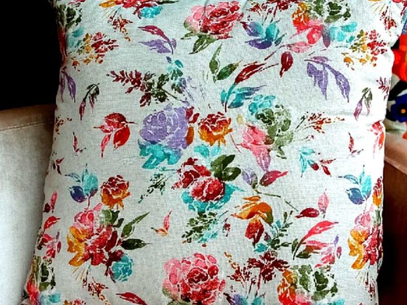 Cojin decorativo Floreado Peru