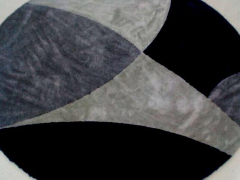 Alfombra Moderna Circular Peru