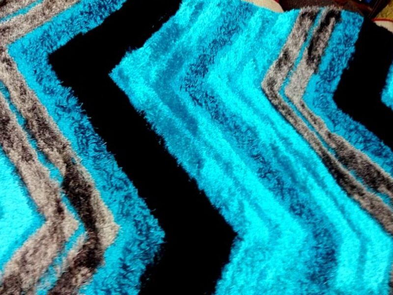 Alfombra afelpada Turqueza Peru