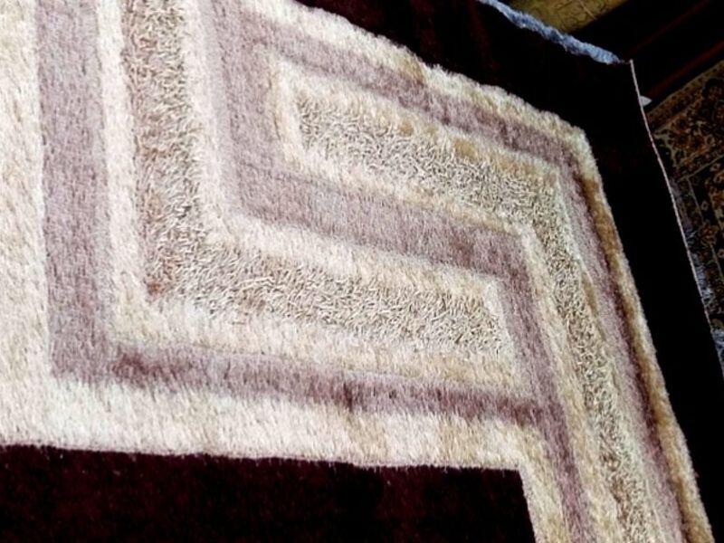Alfombra Moderna Bicolor Peru