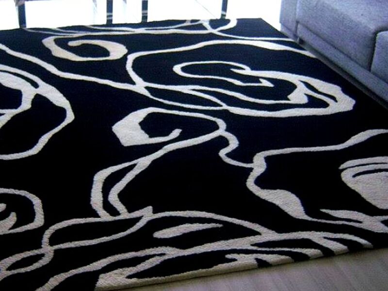 Alfombra moderna Black Loid Peru