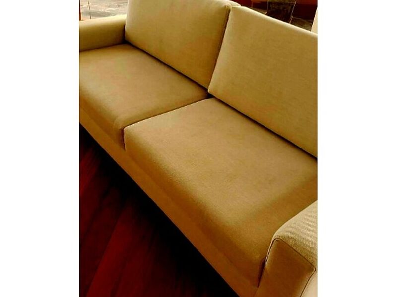 Sofa Tapizado Beige Peru