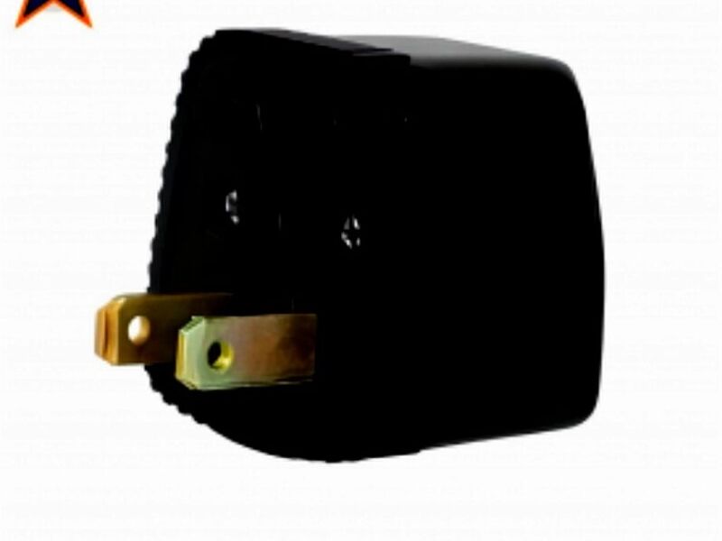 Adaptador Enchufe Negro 15A Perú