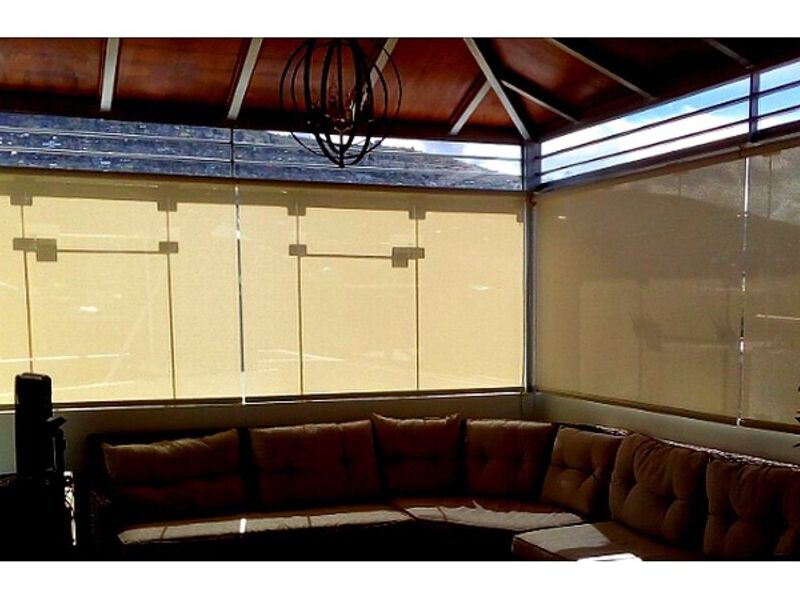 Cortina Roller Beige Peru