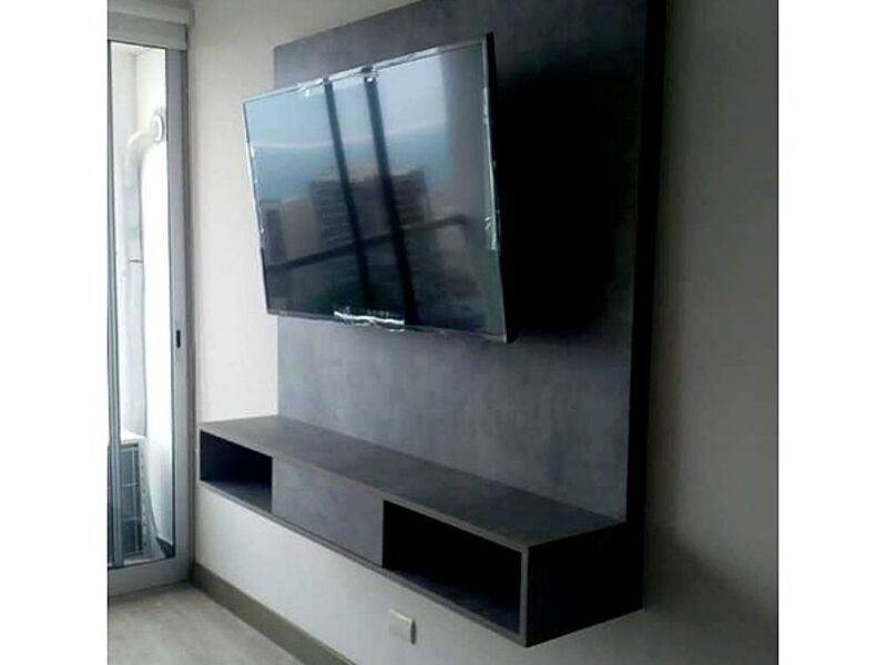 Mueble Dormitorio gris Peru
