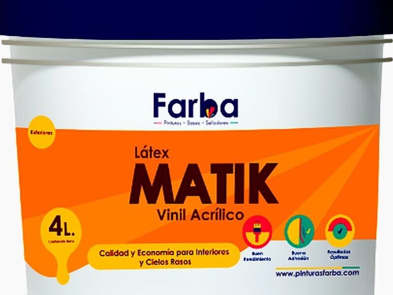 Pintura Látex Matik Perú