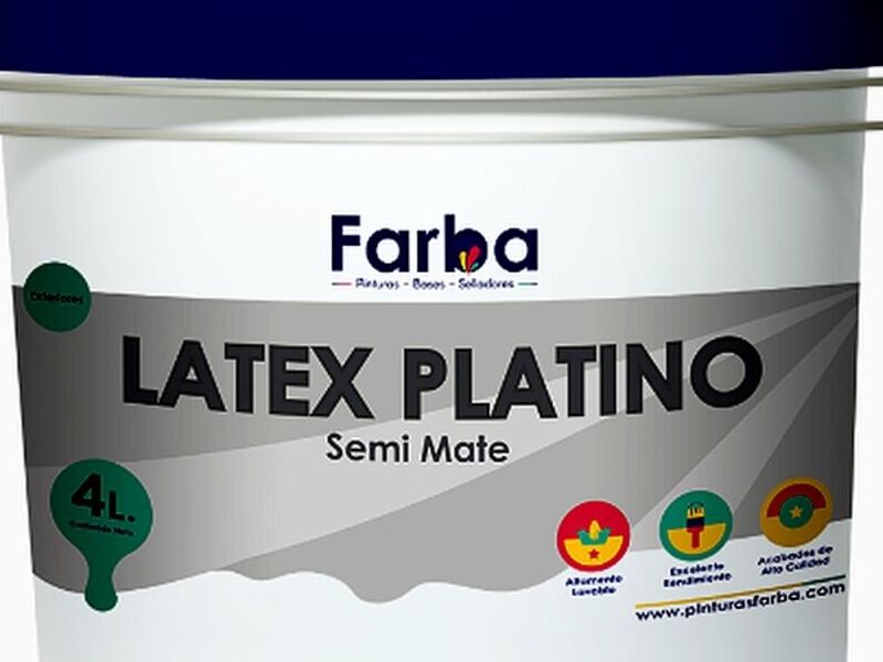 Pintura Látex Platino Perú