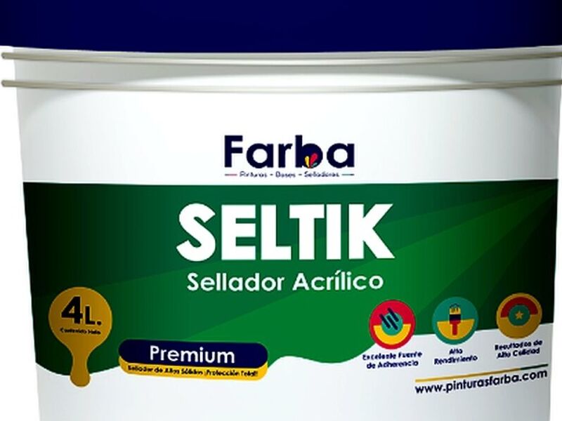 Pintura Sellador Acrílico SELTIK Perú