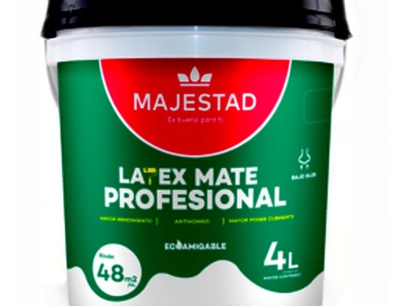 Latex Mate Profesional Majestad Perú