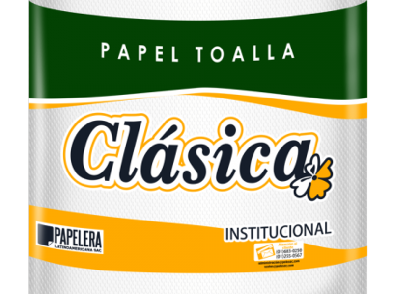 Papel toalla blanco Lurin