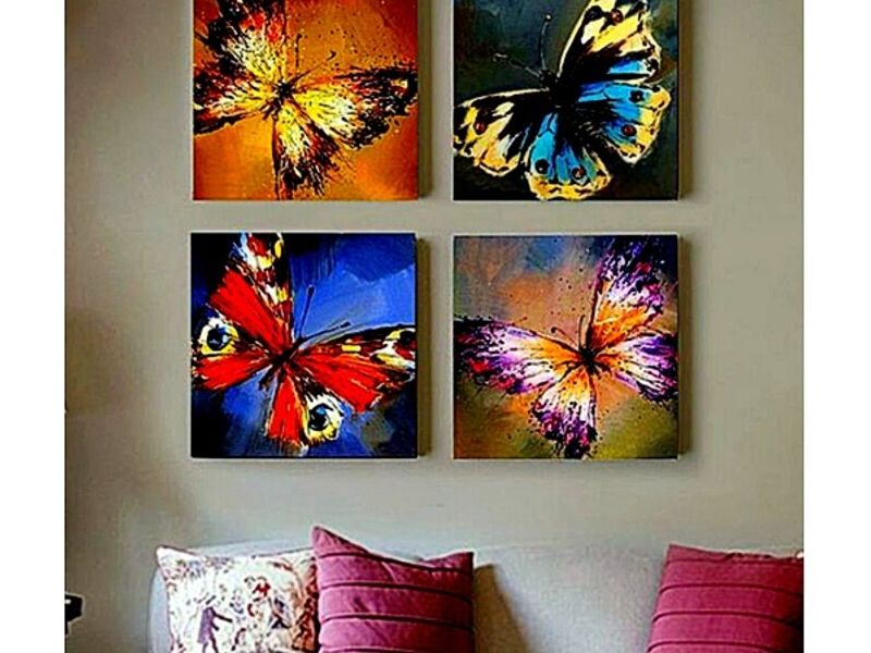 Cuadro decorativo 4 Partes Peru