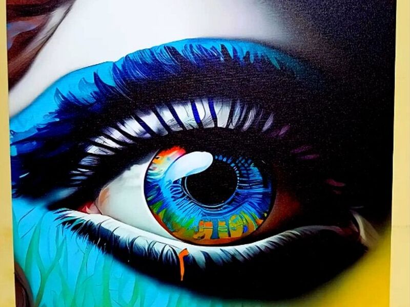 Cuadro decorativo Sky Eyes Peru
