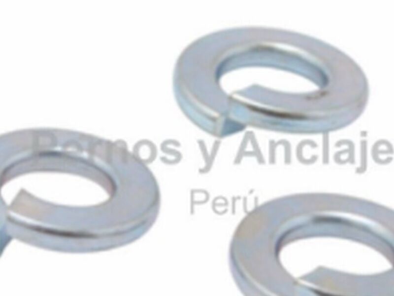ARANDELA DE PRESIÓN ZINCADA