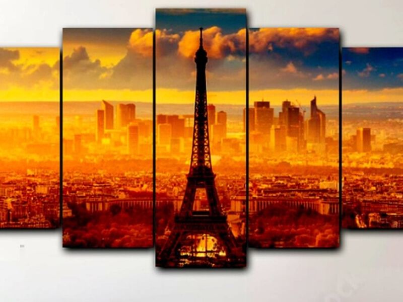 Cuadro decorativo Un dia en Paris Peru