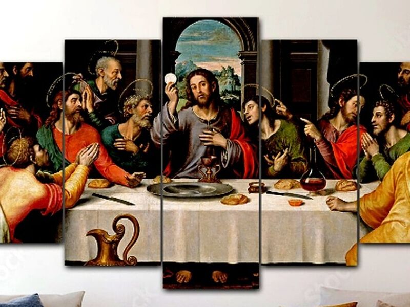 Cuadro decorativo La Ultima cena Peru