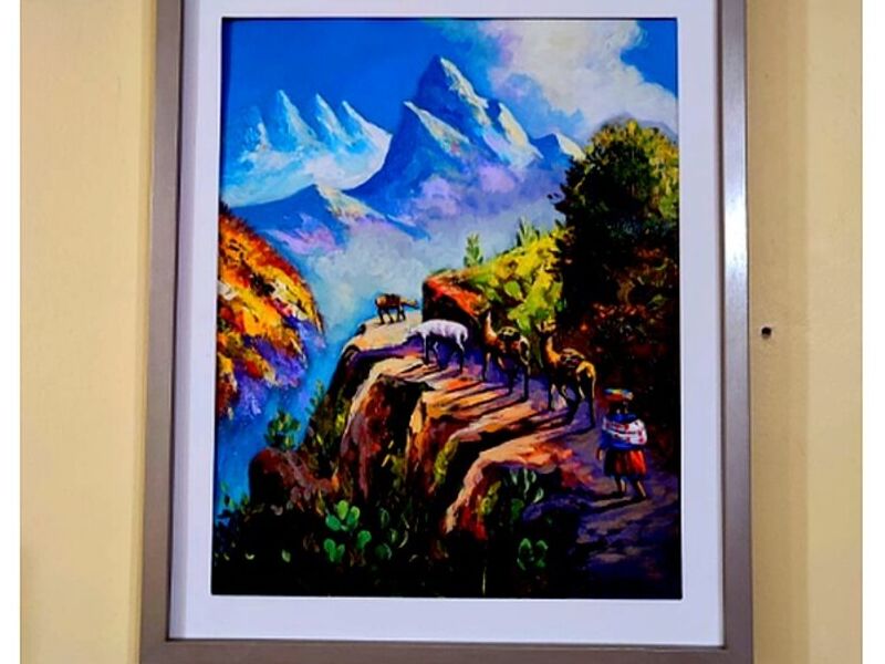Cuadro decorativo Bella Vista Peru