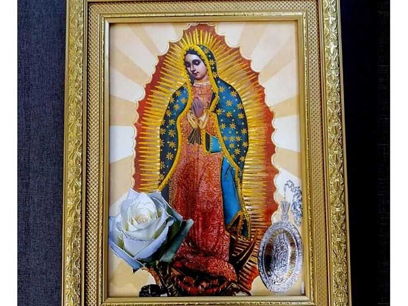 Cuadro Religioso Virgen Divina Peru