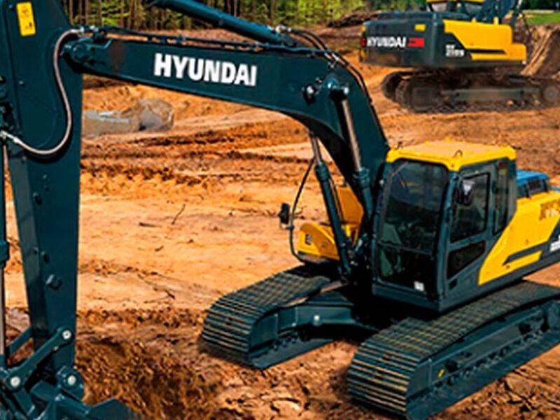 EXCAVADORA SOBRE ORUGAS HYUNDAI HX220S