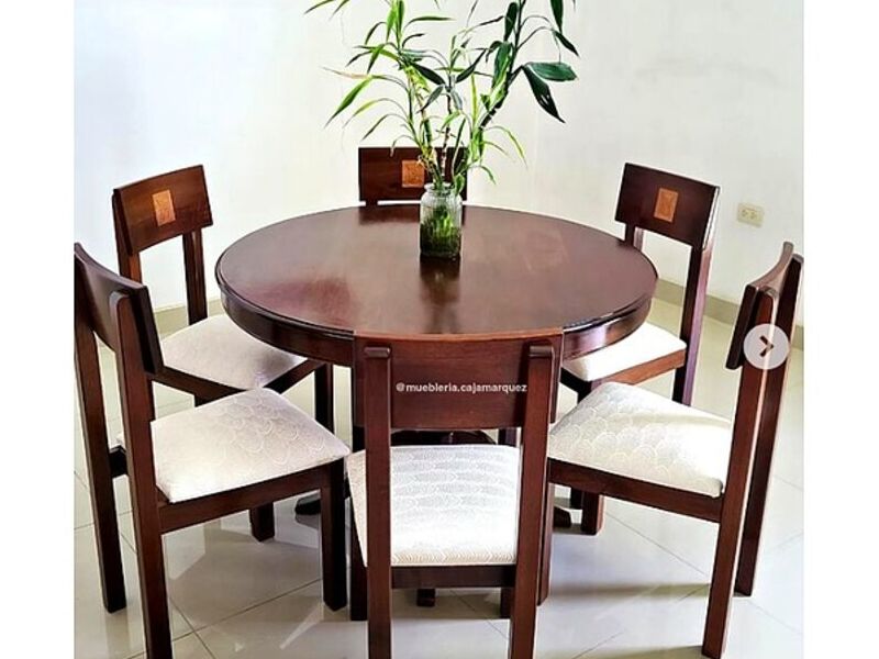MESA COMEDOR CIRCULAR PERU