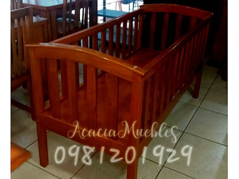 Cama Cuna Madera Peru