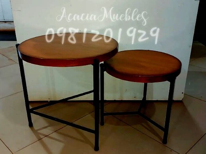 Butacas Doble Madera Peru
