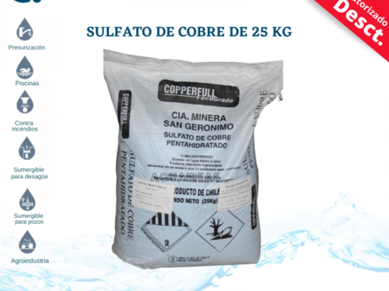 Sulfato de cobre Perú